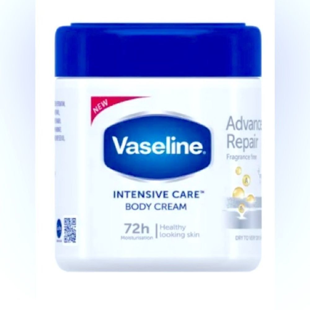 🛍️Vaseline Advance Repair intensive Care Fragrance free Body Cream 400ml💥
